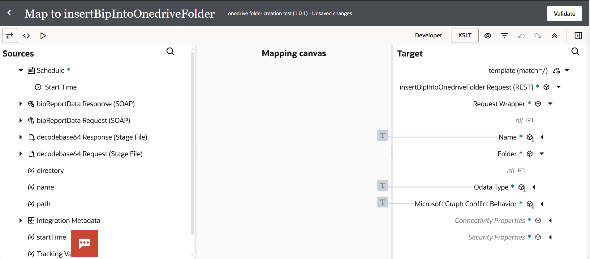 Mapper for folder creation
