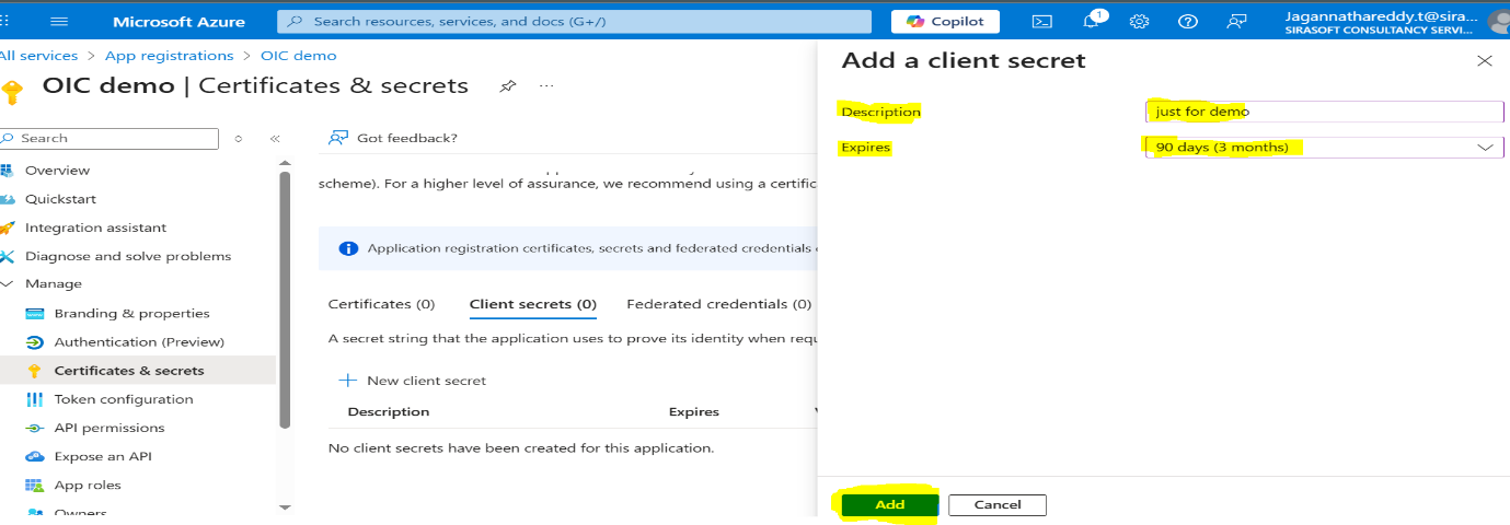 Give description and expiry date